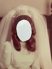 Gorgeous Vintage Wedding Gown & Headpiece - Custom Made - Size 3 — photo 3