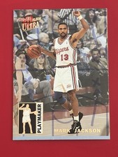 1992-93 Fleer Ultra Basketball - Mark Jackson Playmakers Insert #4 Clippers