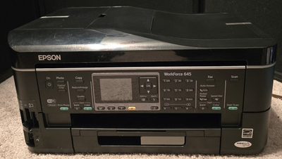 #ad Epson WorkForce 645 All In One Wifi Home PC Computer Inkjet Printer Never Used $199.99