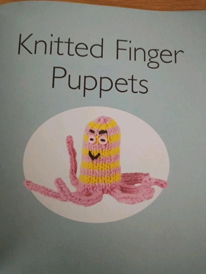 Knitted Finger Puppets 30 Knitted Designs By Cozy - Susie Johns PB UK 155 Pgs VG - Image 4 of 4