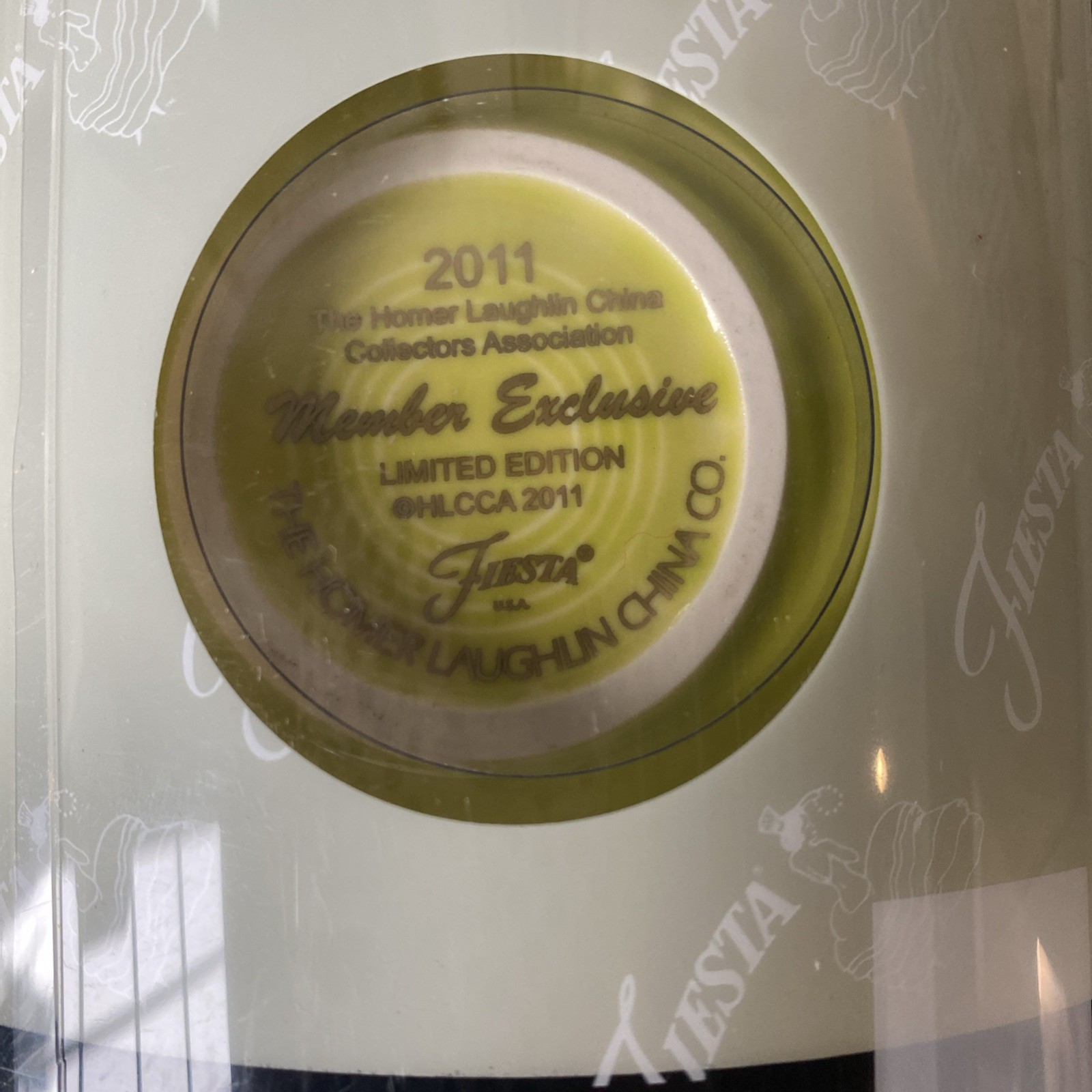 Lot 7 Fiestaware HLC Christmas Member Exclus 2008 2009 2010 2011 2014 2015 2016