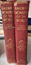 Antique Railway Wonders of the World  Volumes I And Il Illustrated