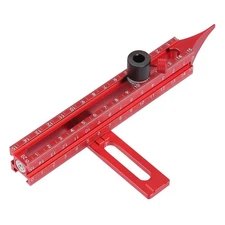 Scribing Tool 4-Sided Precision Ruler With Magnetic Base Wood Eco