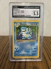 1999 Blastoise HOLO Base Set Unlimited 2/102 CGC 5.5 Pokemon