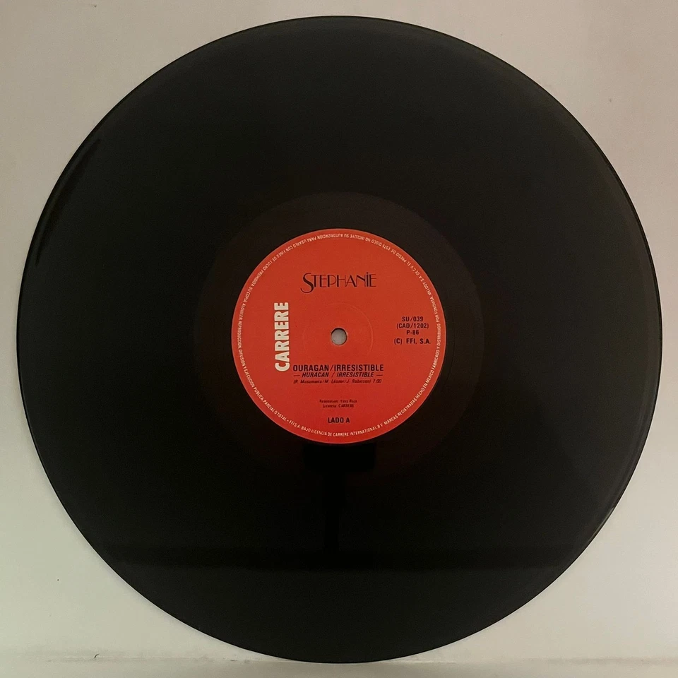 STEPHANIE - HURACAN - 1986 MEXICAN 12" SINGLE, SYNTH POP - Image 3 of 4