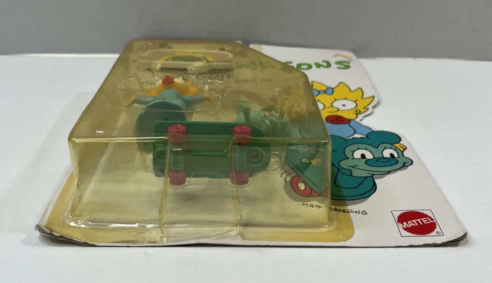 Los Simpson - Maggie "5 pensamientos para chupar" - Mattel 1990 - Nuevo en caja - Leer Desc. Foto 3 de 4