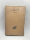 Ésope - FABLES - les Belles Lettres 1927 - Emile CHAMBRY