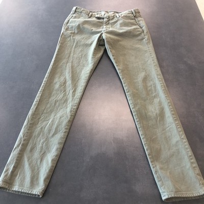 Mason's Chino Pants Mens 34x33.5 Beige Straight Fit Preppy Business Travel Read
