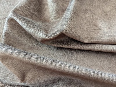 Stoffrest-Chivasso  bei JAB Anstoetz Samt-Velours-Bezugsstoff Schokobraun 160cm