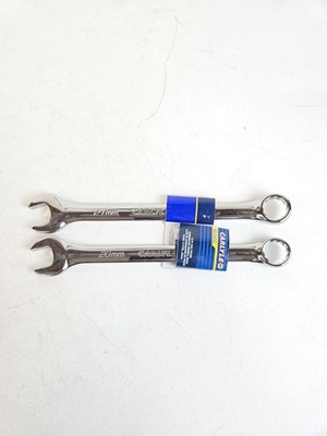 NAPA Carlyle 20MM & 21MM 12 pt. Combination Wrench CWFP Full Polish Set Of 2