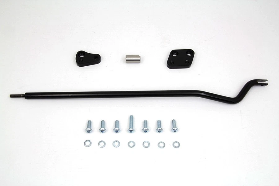 Reduced Reach Forward Control Adapter Kit Gloss Black fits Harley Davidson - Image 4 of 4
