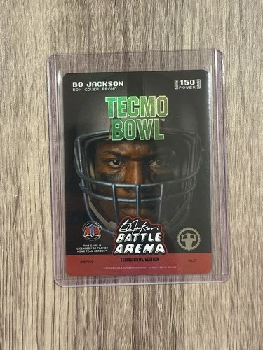 2026 Bo Jackson Battle Arena Tecmo Bowl National Box Cover Promo NSCC HTH BCPRO