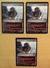 3 MTG Reinforced Ronin (Showcase) Cards, MINT, Kamigawa Neon Dynasty