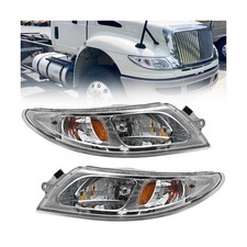 Headlight Assembly Compatible with International Durastar 4200 4300 4400 4900...