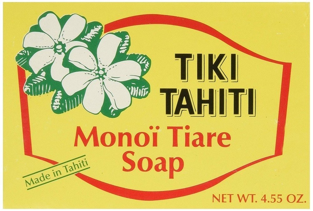 Monoi Tiare Cosmetics Soap Bar Gardenia (Tiare) 4,6 унции твердого мыла