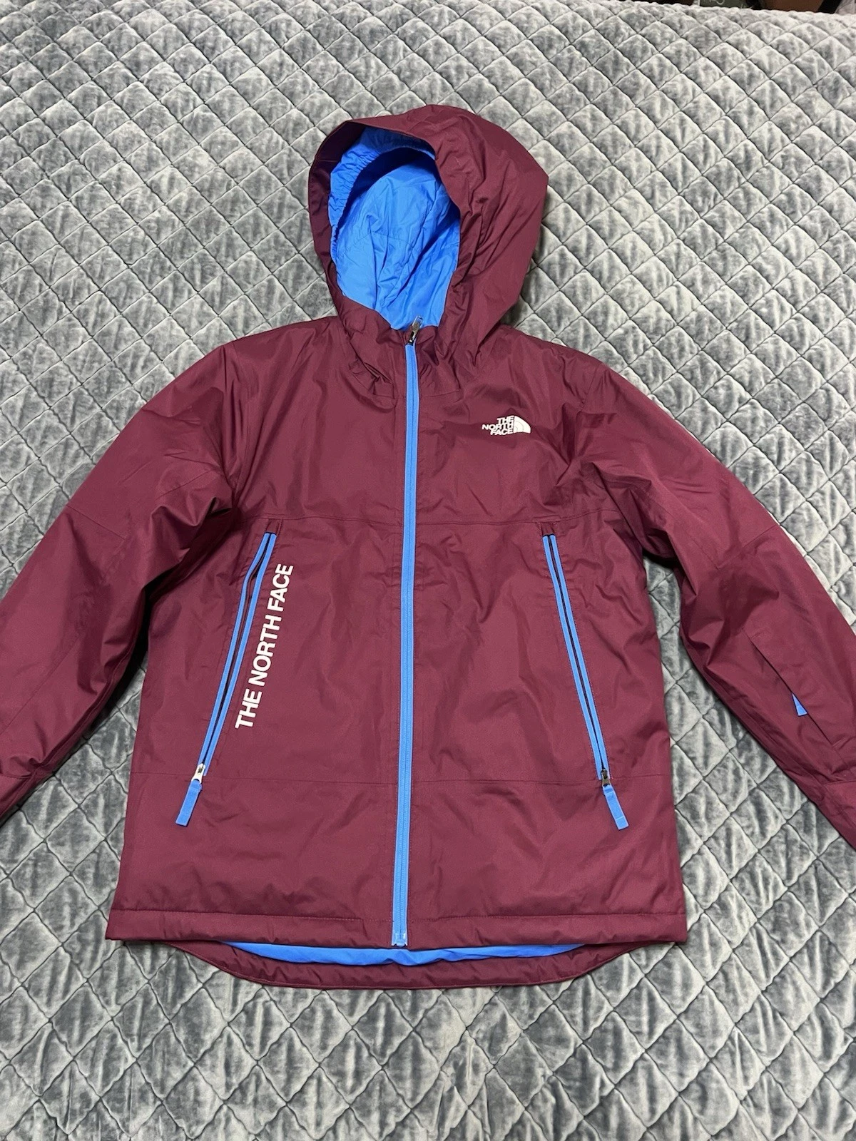 The North Face Boys Freedom Insulated Jacket XL 14-16 Boysenberry Purple