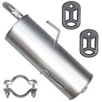 EndschalldäMpfer Auspuff Endtopf Peugeot 206 98-09 1.1 1.4 1.4 1.6 SchräGheck