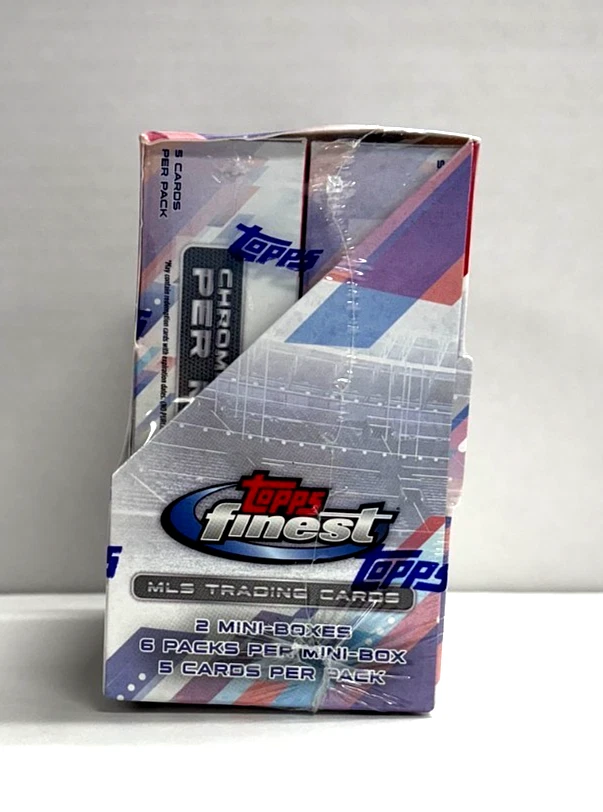 2023 Topps Finest MLS Major League Soccer Factory Sealed Hobby Box 2 Autos - Image 2 of 3