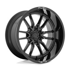 22x12 Fuel D760 Clash Gloss Black Wheel 6x5.5 -44mm