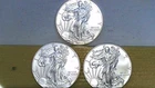 Lot of 3 - 1 oz each Fine Silver 2012 Silver Eagle