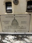 Vintage American Postmaster Dillon Mfg. Co US Postage Stamp Vending Machine Rare — photo 2