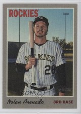 2019 Topps Heritage 1970 Cloth Stickers Nolan Arenado #15 f2v