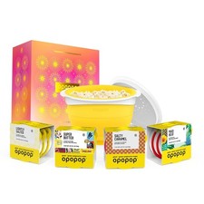 Opopop Gourmet Popcorn Gift Set - Variety 12-Pack Microwave Popcorn Kit, Col...