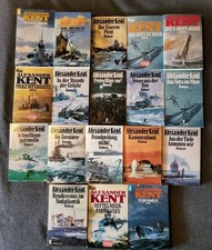 18 x Alexander Kent - Freiwillige vor! + Operation Monsun - Taschenbücher Paket!
