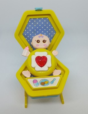 Vintage Galoob Sweet Secrets Locket Bye Baby High Chair Doll Toy 1984 1985