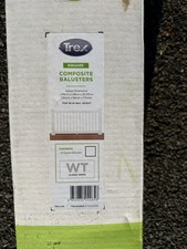 Trex Square White Composite Balusters for 36" Rail Height Box Of 16 Brand New