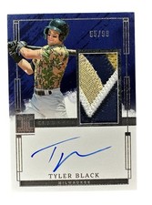 2024 Panini Impeccable Tyler Black Elegance Jersey Patch On Card Auto /99 EPJ-TB
