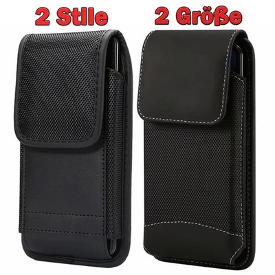 Handy Gürtel Tasche Smartphone Outdoor Schutz Hülle Vertikal Universal 2 Stile