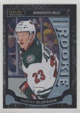 2015-16 O-Pee-Chee Platinum Marquee Rookies Black Ice 43/99 Gustav Olofsson 1e15