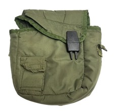 USGI Military 2 Quart OD Canteen Cover for 2 QT Canteen Bladder USED