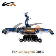 KA Catback Exhaust For Lamborghini URUS Titanium Alloy Rear Section