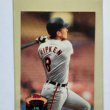 Topps 1992 Stadium Club Cal Ripken Rookie Baltimore Orioles #1 Baseball Card. rookie card picture