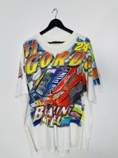 Vintage Chase Authentics 2001 Jeff Gordon Nascar Racing AOP Shirt Size XL