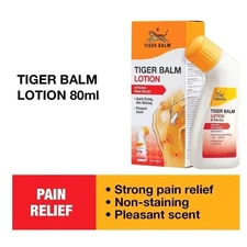 Tiger Balm Lotion 80ml – Strong Pain Relief for Muscle, Back & Shoulder Ache
