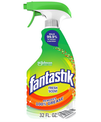 Fantastik All Purpose Cleaner, 32 Fl Oz, Kitchen Grease Removal, Fresh Scent