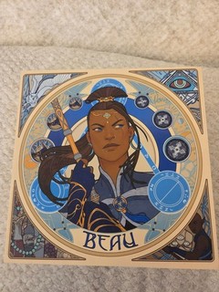 BEAU Mighty Nein Portrait Series Wood Block Critical Role Sideshow SOLD OUT