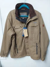 Rugged Elements Men's Trek Jacket, Tan, L