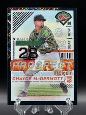 Chayce McDermott 2024 Panini Prospect Edition Rookie Black Velocity Holo /39 #44