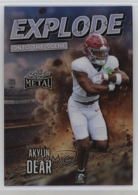 2026 Leaf Metal Explode Onto The Scene Silver Prismatic 1/12 Akylin Dear 1pe6