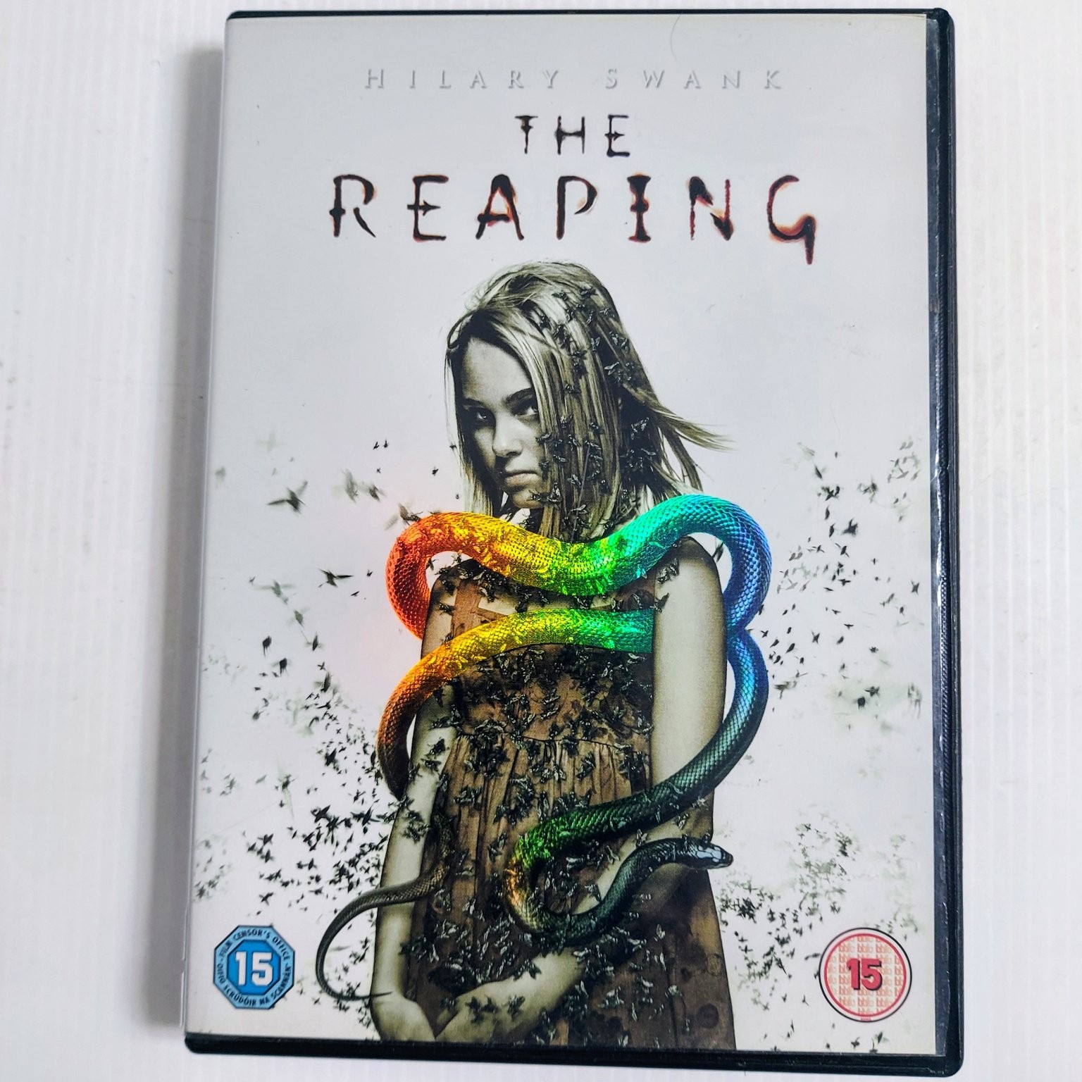 The Reaping DVD 2007 Hilary Swank, Idris Elba, Special Features Horror Thriller