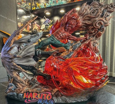 Infinity Studios   Night Guy vs. Six Paths Madara Uchiha - Naruto Resin Statue