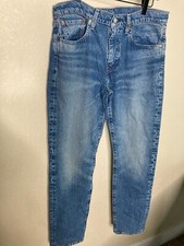 levi 502 32x32 light wash mens jeans factory sample