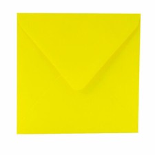 Paper24Plus # 25 St. Gelb feuchtklebend -13 x 13 cm 130 x 130 mm