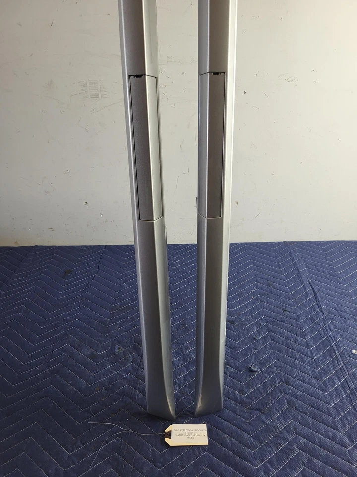 Bagagem de teto Nissan Rogue 2023 direita e esquerda USADA FABRICANTE DE EQUIPAMENTO ORIGINAL 21-23 - Imagem 4 de 4