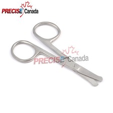 PROBE SCISSORS 4.5'' PET GROOMING PROFESSIONAL DOG PAW SAFETY