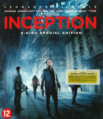 Inception (2010) 2-Disc Spezial Edition Blu-Ray, Leonardo Dicaprio, Ken Watanabe